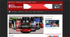 Desktop Screenshot of newestbodybuildingsupplements.com